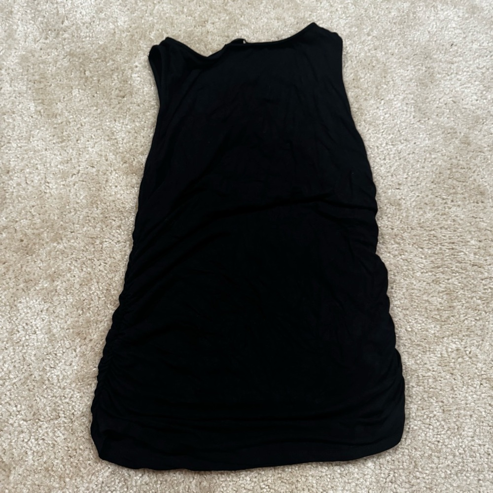 Halogen Ruched Knit Tank Top - Picture 3 of 9